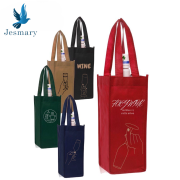 TÚI VẢI KHÔNG DỆT ĐỰNG RƯỢU MÀU ĐỎ GIÁ RẺ IN LOGO THEO YÊU CẦU